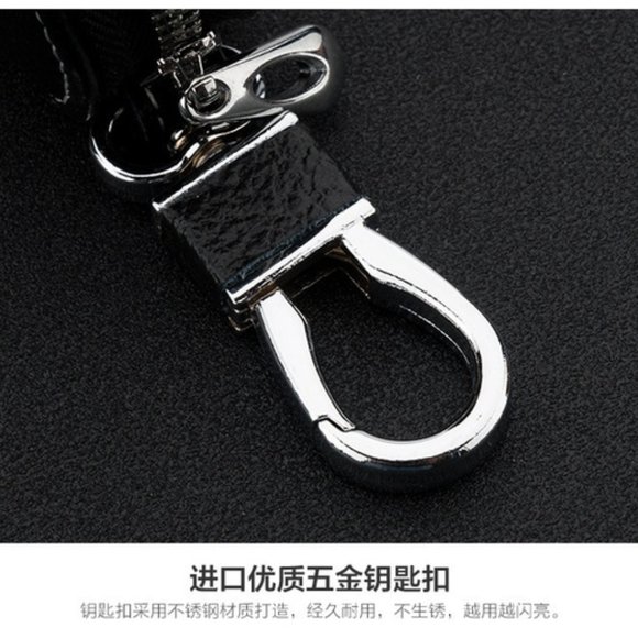 Multi Brand Ford Leather Black Key Cover # 272 - Picture 6 of 9